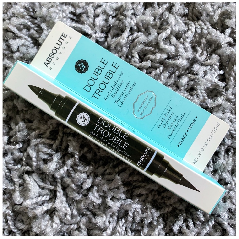 👁 Absolute NY Double Trouble Liquid Eyeliner 👁